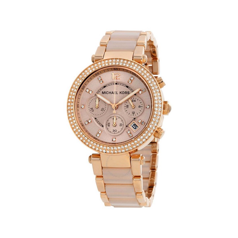 Michael Kors Women's Parker Two-Tone Watch MK5896 - Jewelry | Katalay.net